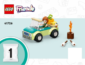 Kullanım kılavuzu Lego set 41726 Friends Kamp Tatili