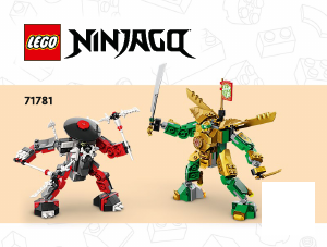 Bedienungsanleitung Lego set 71781 Ninjago Lloyds Mech-Duell EVO