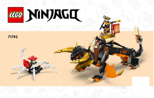 Manuale Lego set 71782 Ninjago Drago di Terra di Cole -  EVOLUTION