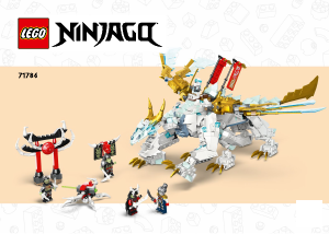 Brugsanvisning Lego set 71786 Ninjago Zanes isdrage-væsen