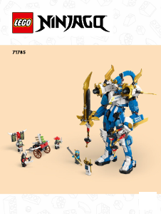 Manual de uso Lego set 71785 Ninjago Meca Titán de Jay