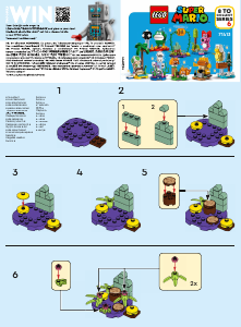 Bedienungsanleitung Lego set 71413 Super Mario Charaktere-Serie – Bramball