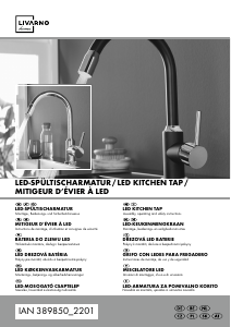 Manual Livarno IAN 389850 Faucet