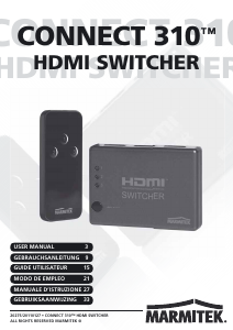 Manual de uso Marmitek Connect 310 Conmutador HDMI