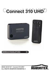 Handleiding Marmitek Connect 310 UHD HDMI Switch