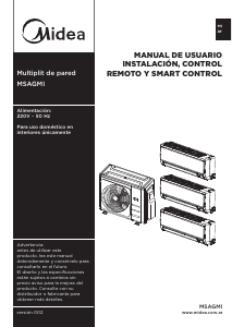 Manual de uso Midea MSAGMI-12HIW-01M Aire acondicionado