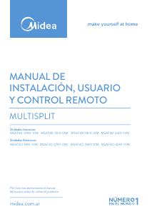 Manual de uso Midea MSAFMI-12HI-01M Aire acondicionado