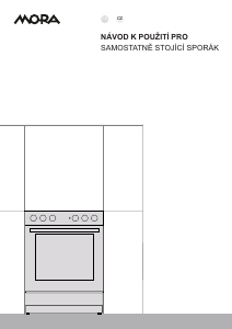 Manuál Mora K 2255 AS Sporák