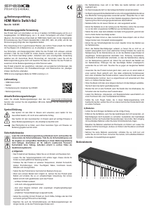 Handleiding Speaka 1433365 HDMI Switch