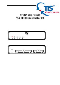 Handleiding TLS 875224 HDMI Switch