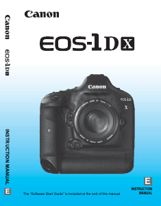 Handleiding Canon EOS 1D X Digitale camera