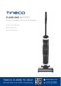 Manual Tineco Floor One S3 Vacuum Cleaner