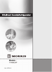 Εγχειρίδιο Morris T7499CAP Ψυγειοκαταψύκτης