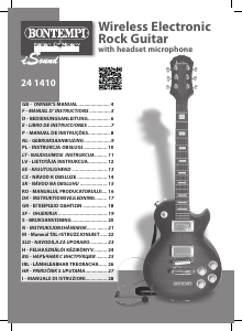 Manual de uso Bontempi 24 1410 Guitarra