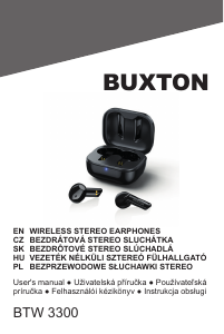 Handleiding Buxton BTW 3300 Koptelefoon