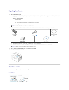 Manual Dell 1110 Printer