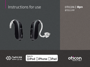 Manual Oticon Opn 1 Hearing Aid