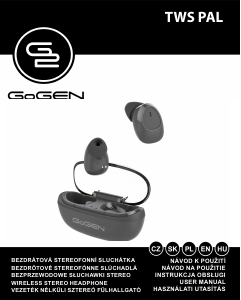 Manual GoGEN TWS PAL Headphone