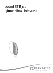 Kullanım kılavuzu Hansaton sound ST 5-R312 İşitme cihazı