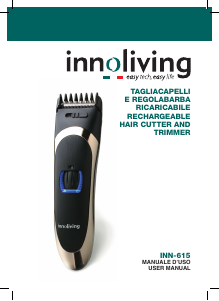 Manual Innoliving INN-615 Hair Clipper