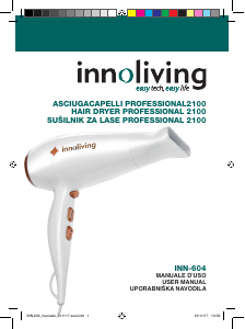 Manuale Innoliving INN-604 Asciugacapelli