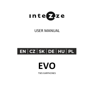 Manual Intezze Evo Headphone