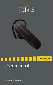 Handleiding Jabra Talk 5 Headset