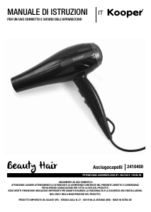 Manual Kooper 2410400 Hair Dryer