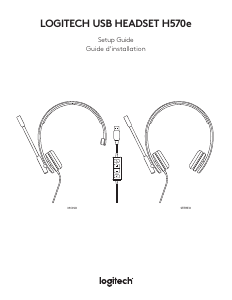 Manual Logitech H570e Headset