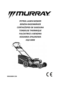 Manual Murray EQ2-500X Lawn Mower