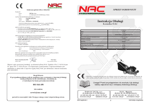 Instrukcja NAC JL43Z Kosiarka