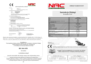 Instrukcja NAC LS48-AL675EX-HD Kosiarka