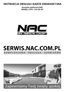 Instrukcja NAC LP51-139-SD-OY Kosiarka