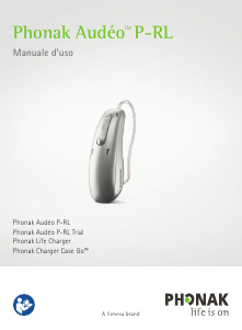 Manuale Phonak Audeo P50-RL Apparecchio acustico