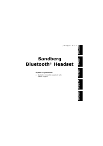 Manual Sandberg 125-37 Headset