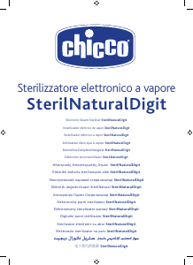 Manual Chicco SterilNaturalDigit Esterilizador