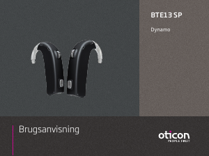 Brugsanvisning Oticon Dynamo SP6 Høreapparat