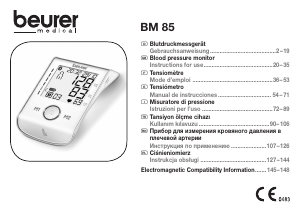 Handleiding Beurer BM 85 Bloeddrukmeter