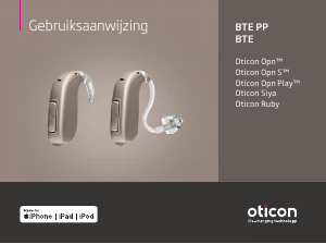 Manual Oticon Opn 3 Hearing Aid