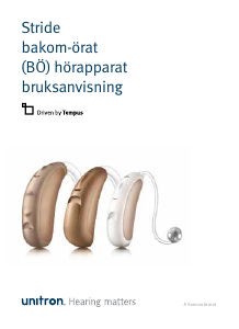 Bruksanvisning Unitron T Stride P 800 Hörapparat