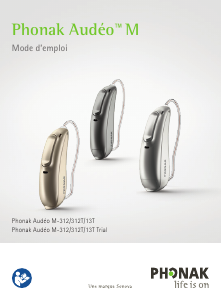 Mode d’emploi Phonak Audeo M70-312T Aide auditive