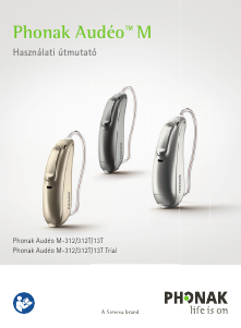 Használati útmutató Phonak Audeo M90-312T Hallókészülék
