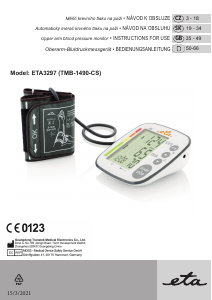 Manual Eta ETA3297 Blood Pressure Monitor