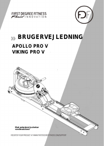 Brugsanvisning First Degree Fitness Viking Pro V Romaskine