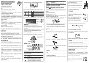 Manual G-Tech GP300 Medidor de pressão