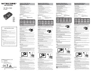 Manual de uso Nitecore TINI SS Linterna