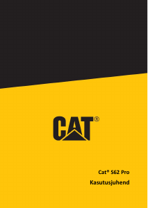 Kasutusjuhend CAT S62 Pro Mobiiltelefon