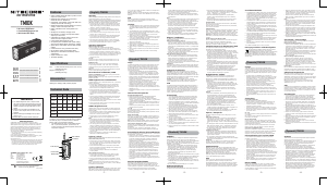 説明書 Nitecore TM10K 懐中電灯