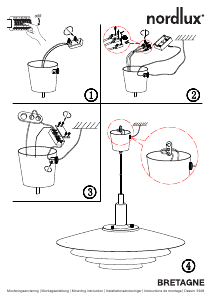 Instrukcja Nordlux Bretagne 38 Lampa