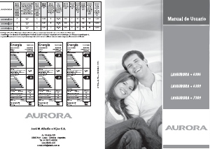Manual de uso Aurora Lavaurora 6306 Lavadora